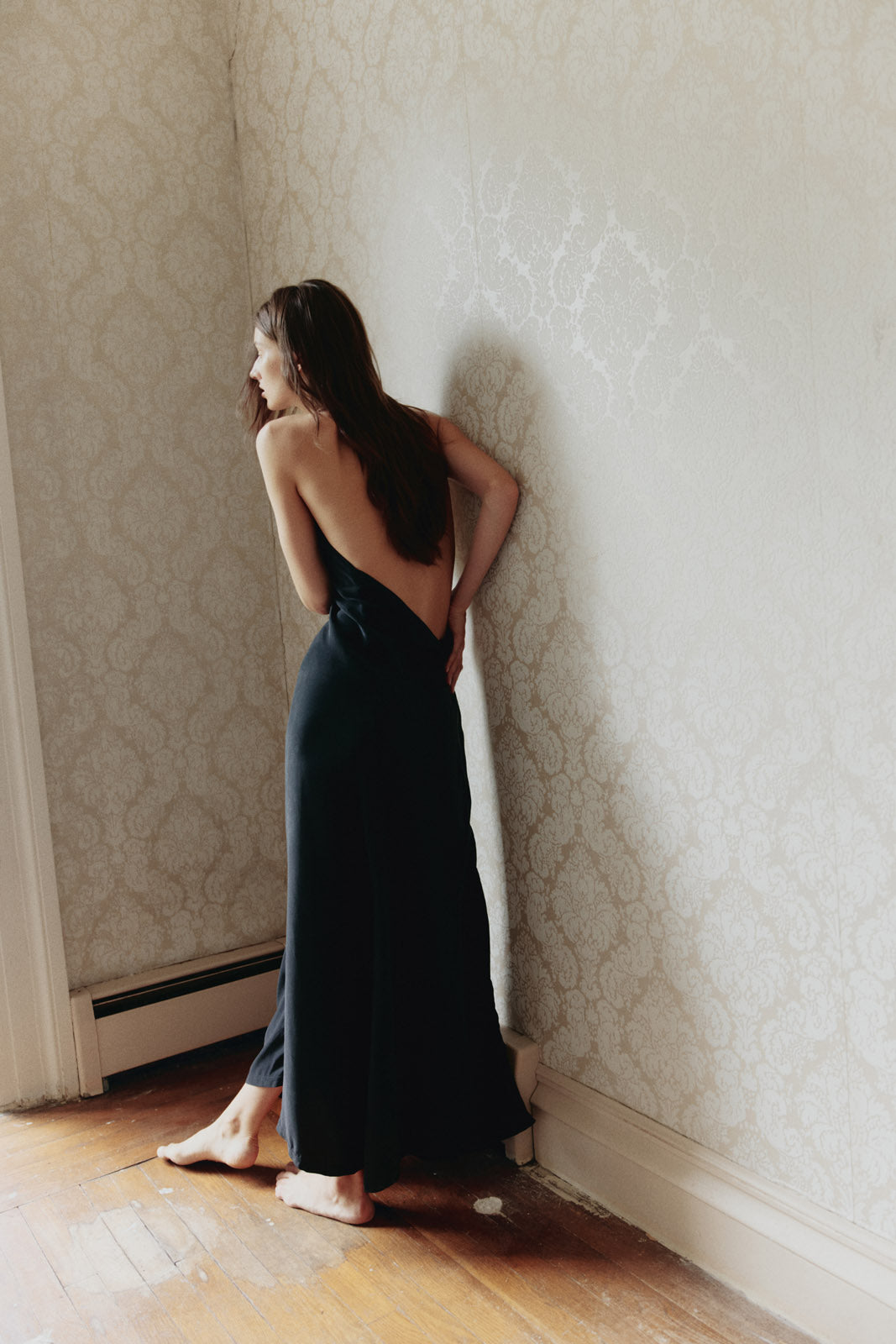 Selene Halter Top Maxi Dress