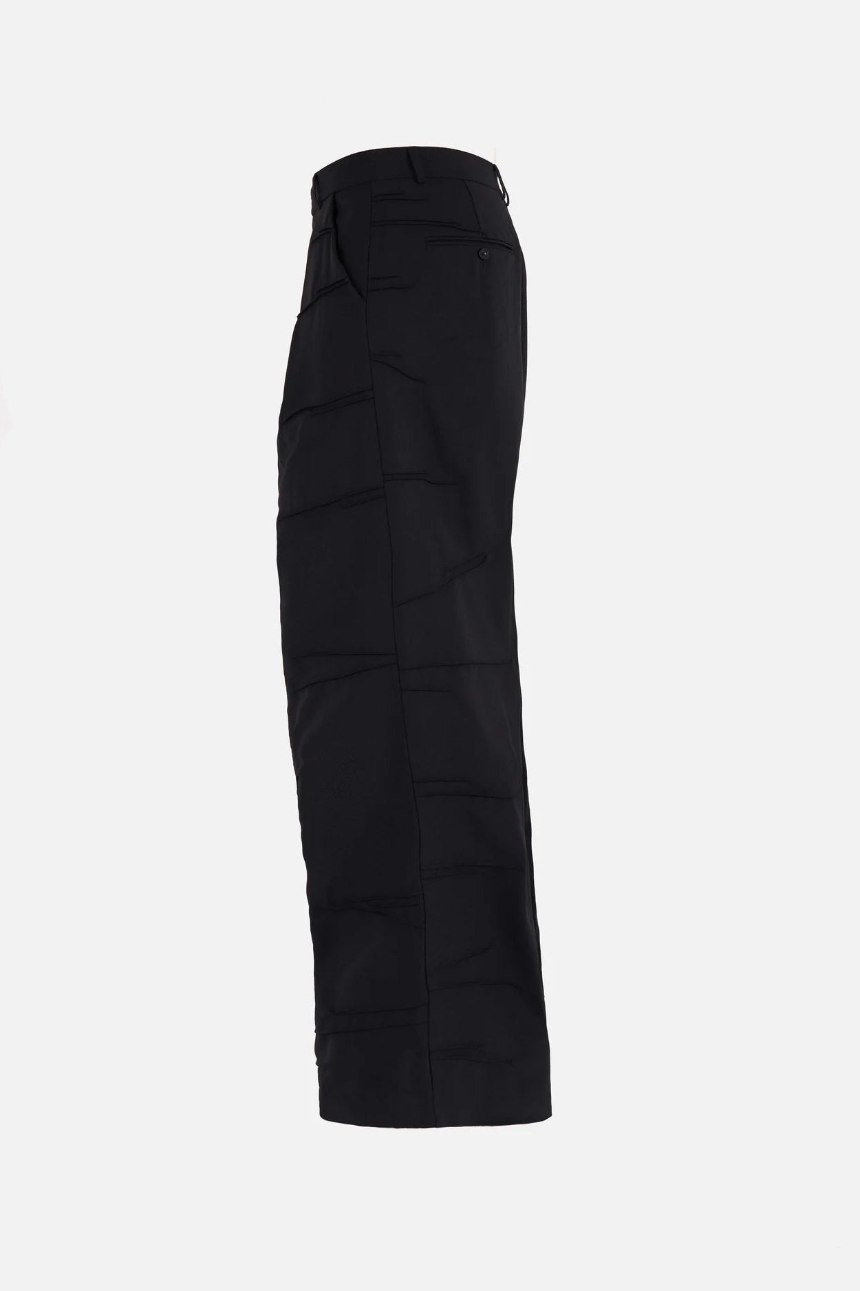 Braille Trouser - Deep Black - Flat 4