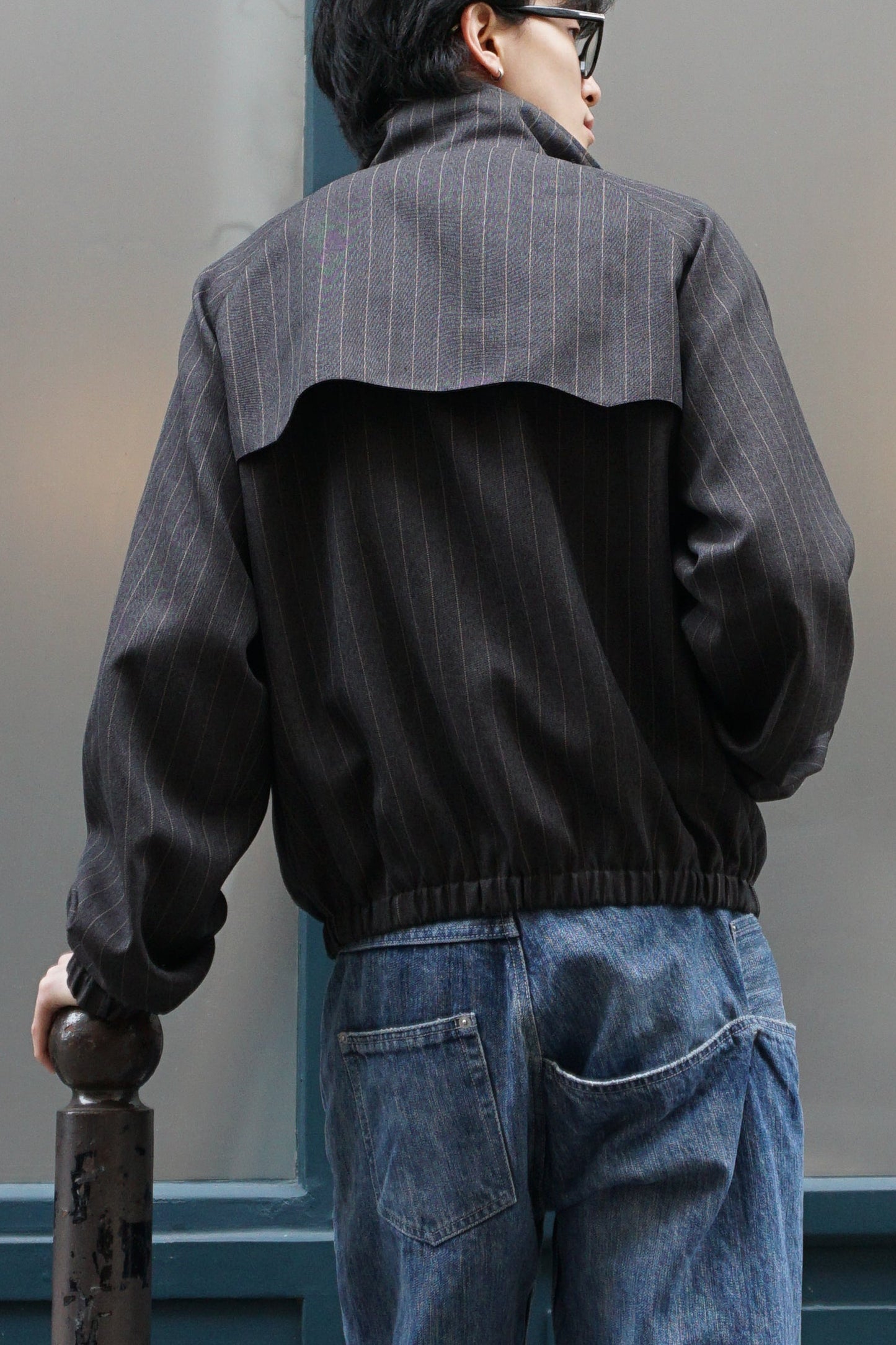 'Haruto' Wool Track Jacket