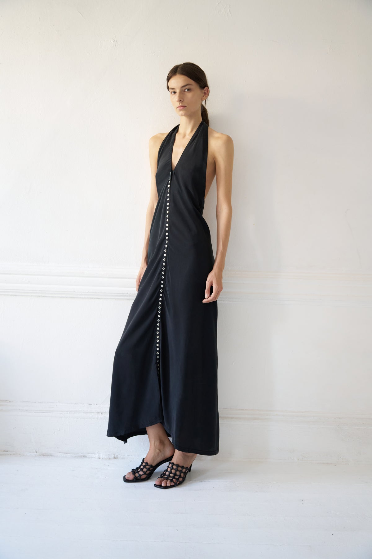 Selene Halter Maxi Dress