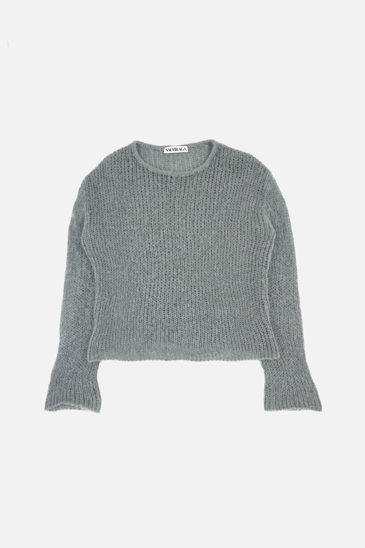 【louren】low gauge mohair knit pullover Loose-Gauge Mohair Knit Sweater – Sachraga