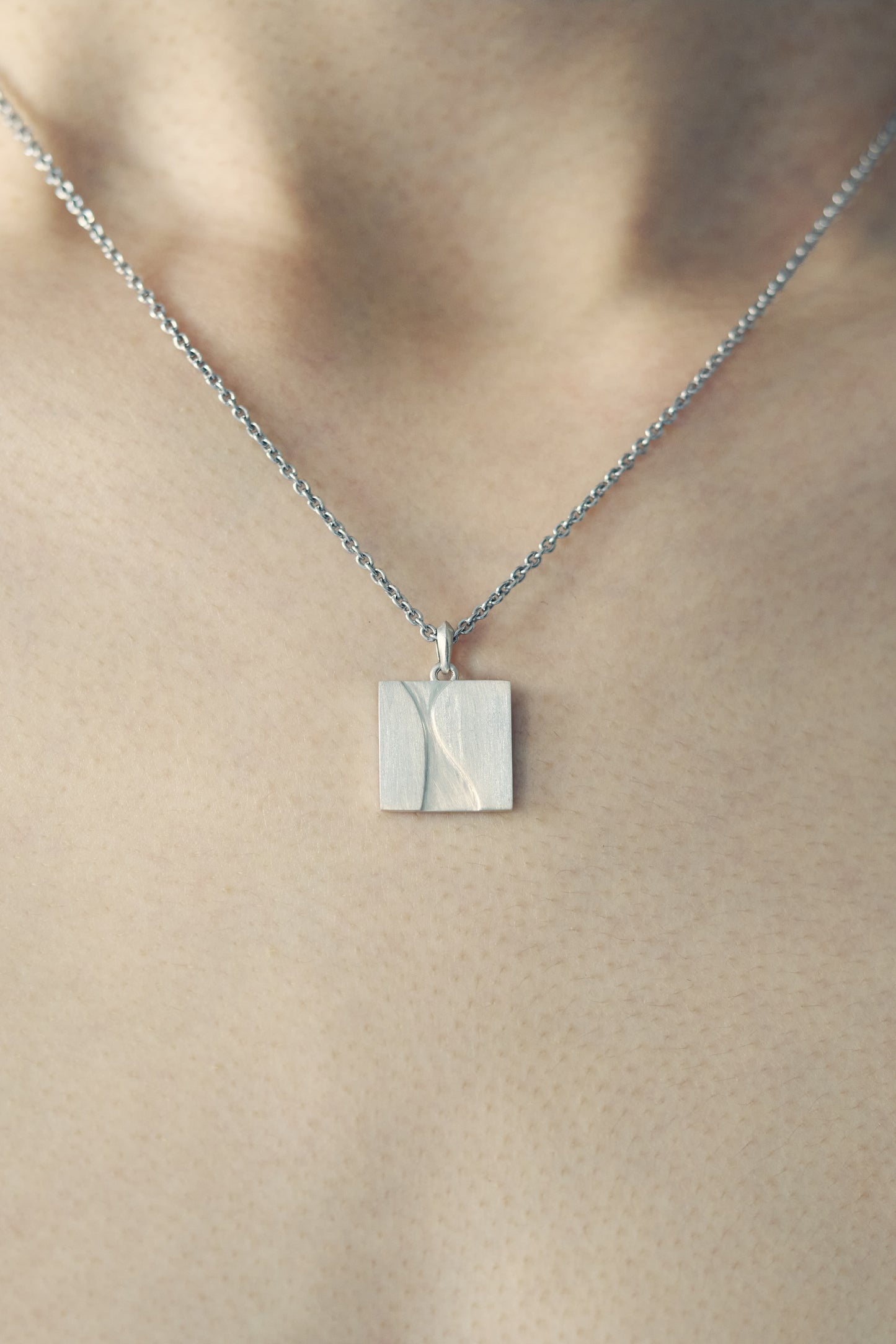 Rivière Sterling Silver Necklace