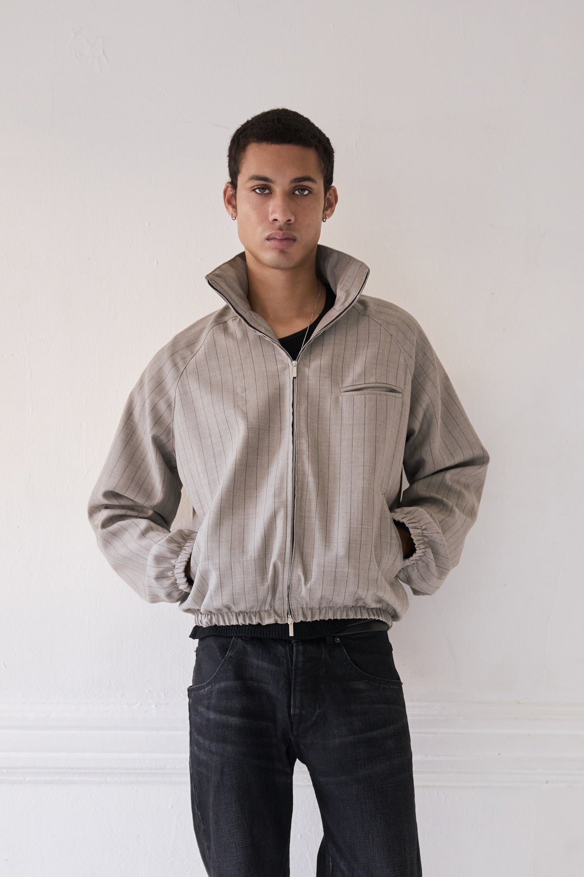 Haruto Japanese Wool Track Jacket