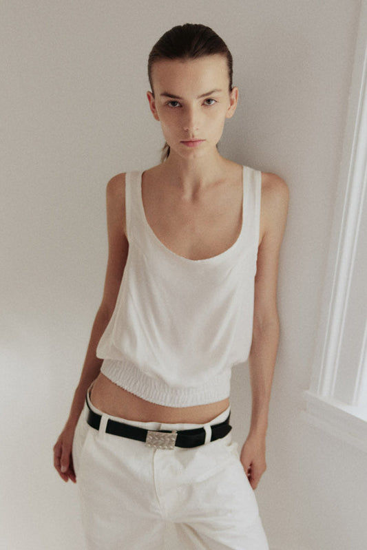 Vale Japanese Cupro Tank Top