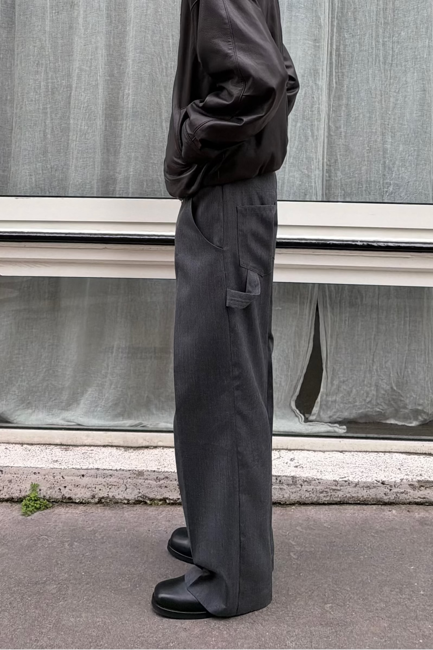 'Shigoto' Wool Carpenter Trousers