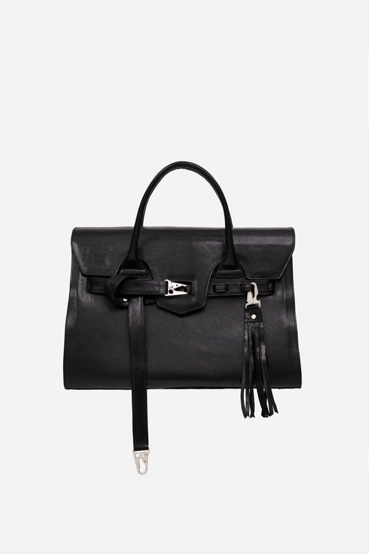 Belay Italian Leather Short-Handle Bag 7km