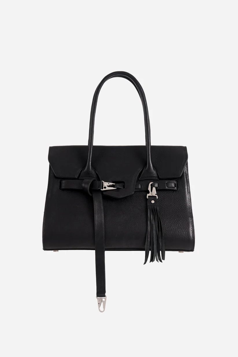 Belay Italian Leather Short-Handle Bag 7km