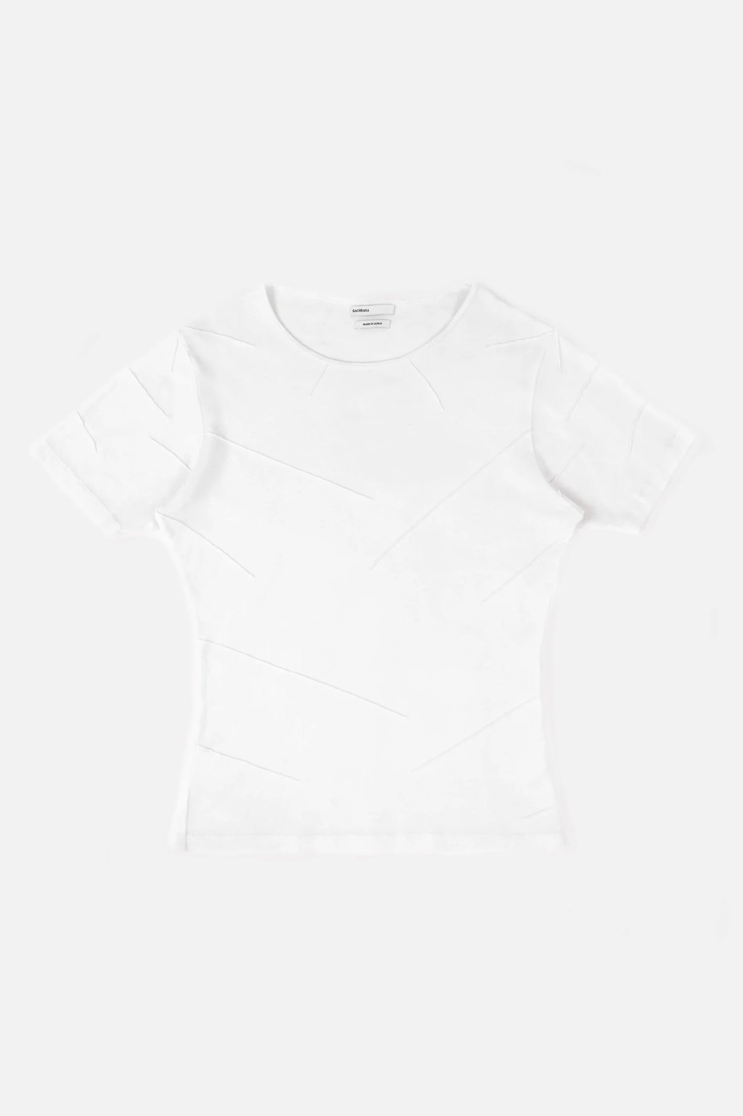 Braille T-Shirt - Pearl White - Flat 1