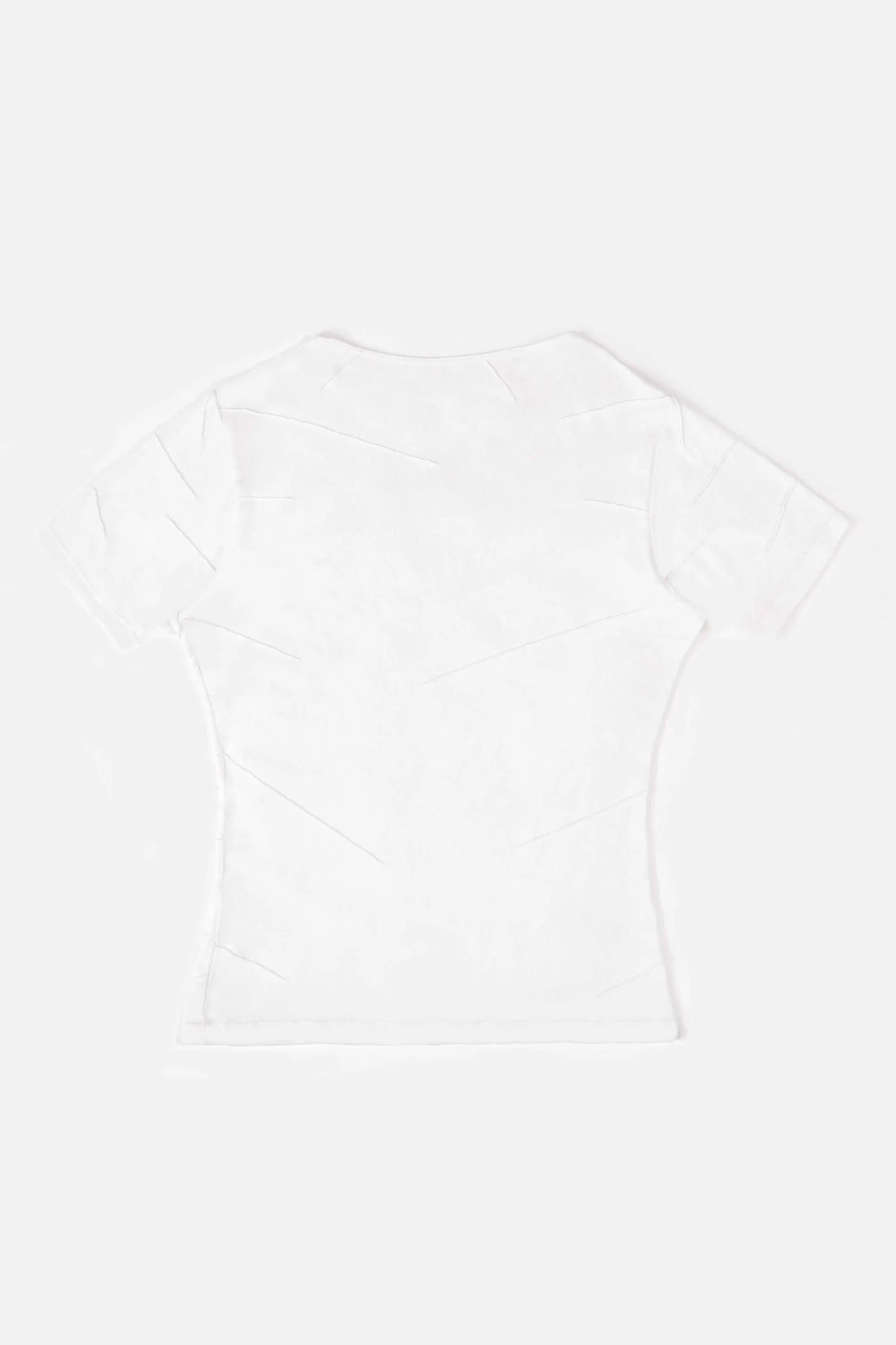 Braille T-Shirt - Pearl White - Flat 2