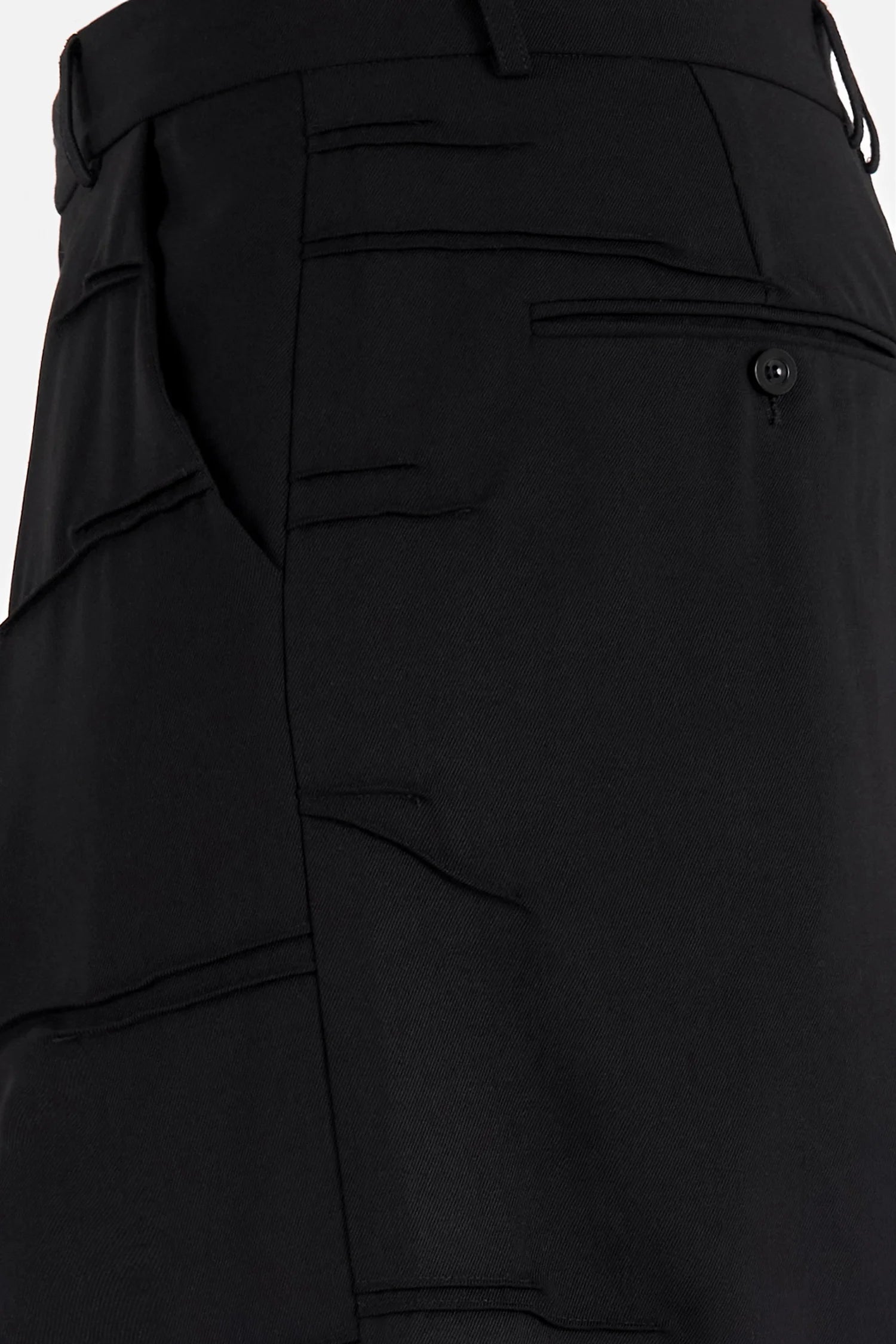 Braille Trouser - Deep Black - Flat 2