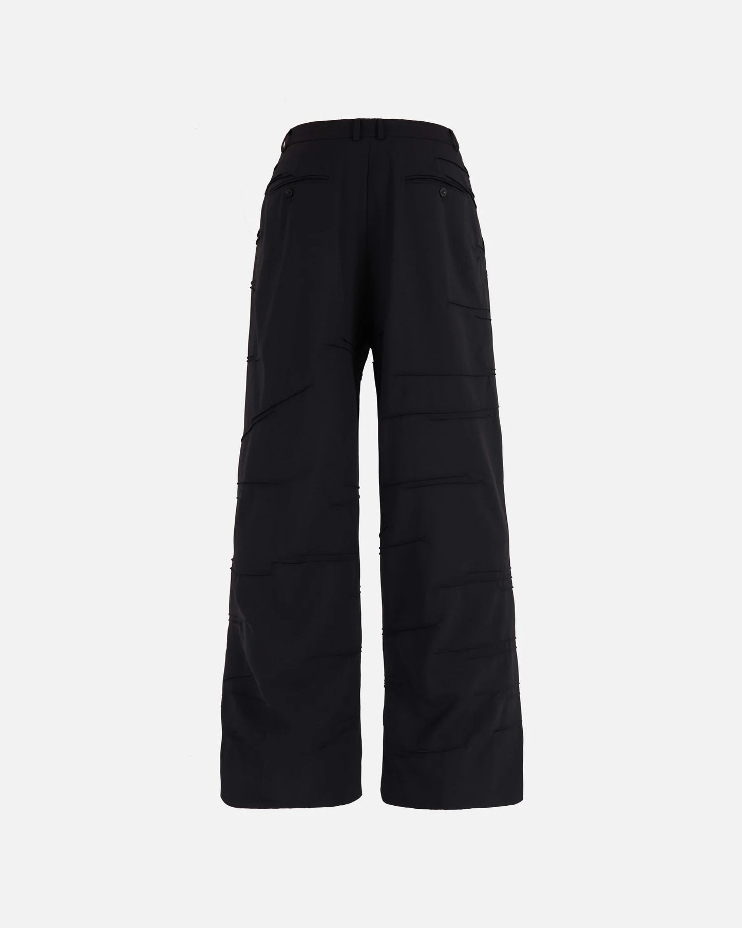 Braille Trouser - Deep Black - Flat 3