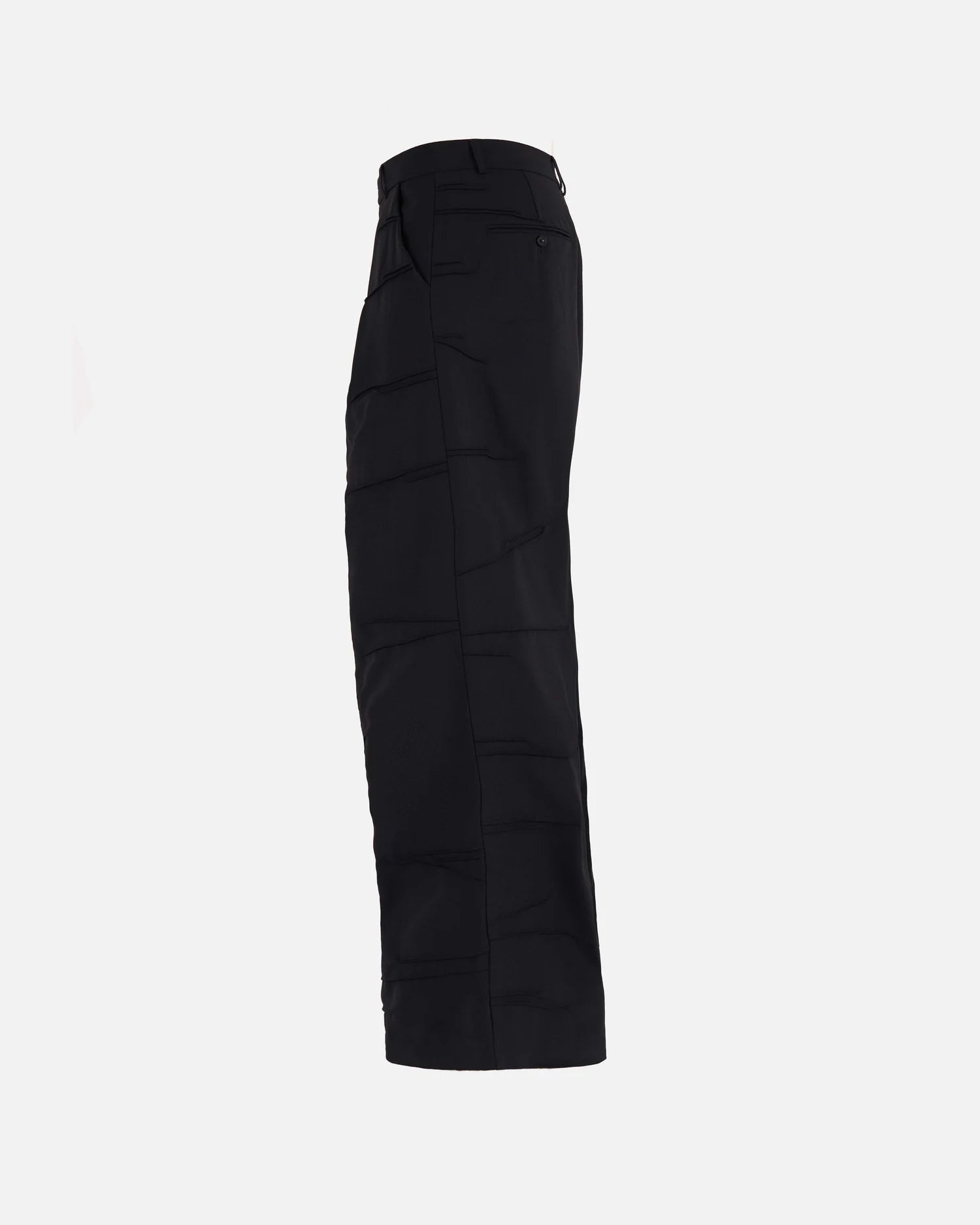 Braille Trouser - Deep Black - Flat 4 