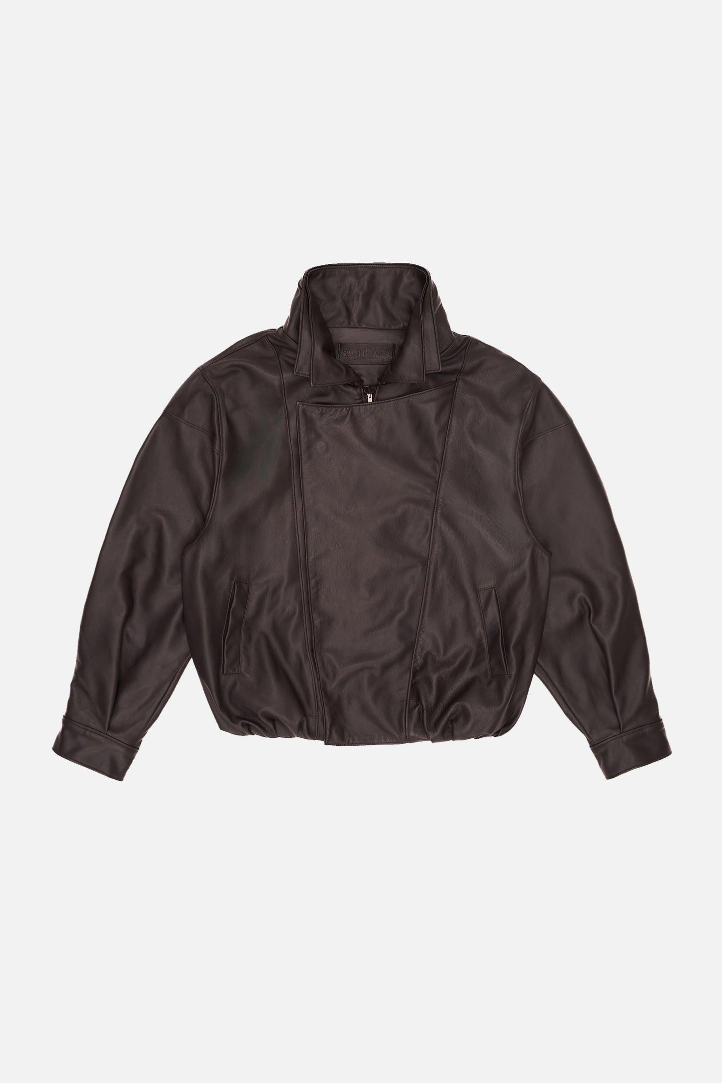 'Bureau' Leather Blouson