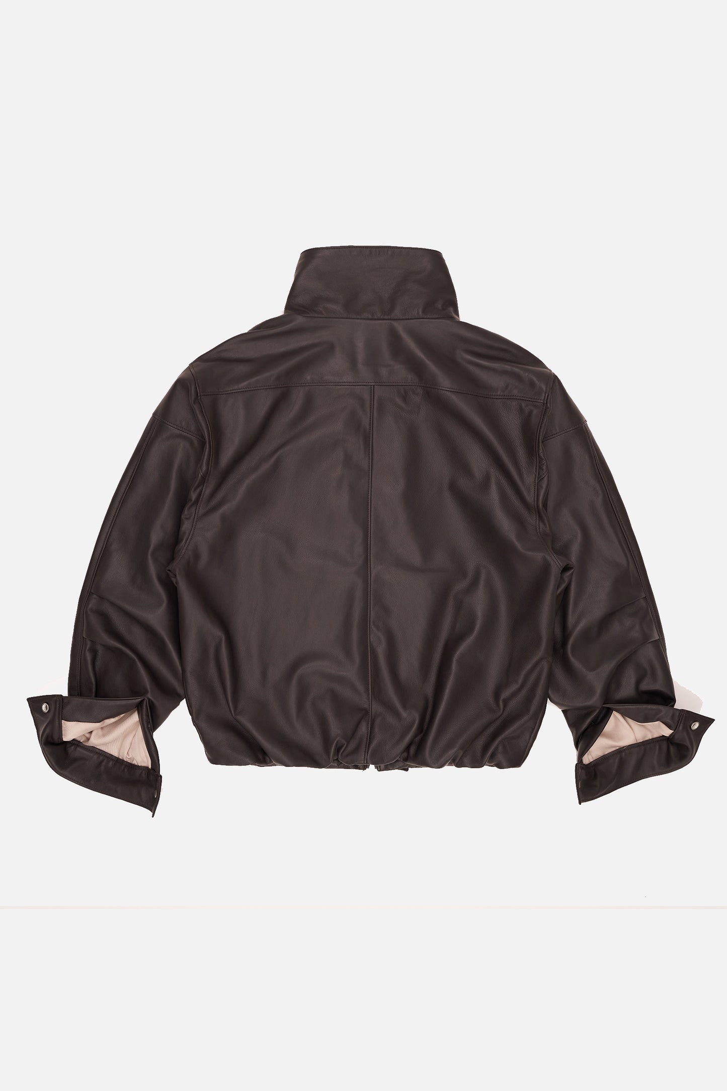 'Bureau' Leather Blouson