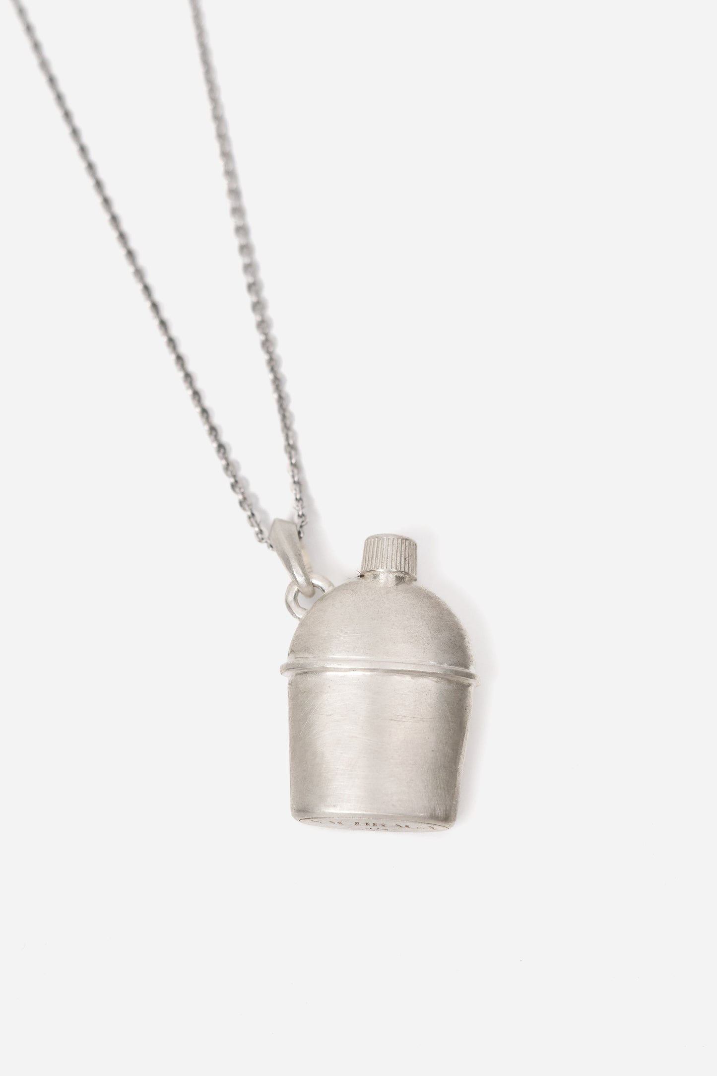 Canteen Sterling Silver Necklace
