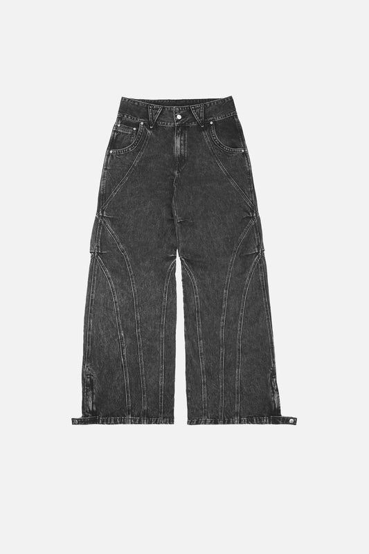 Circuit Denim - Charcoal - Flat 1