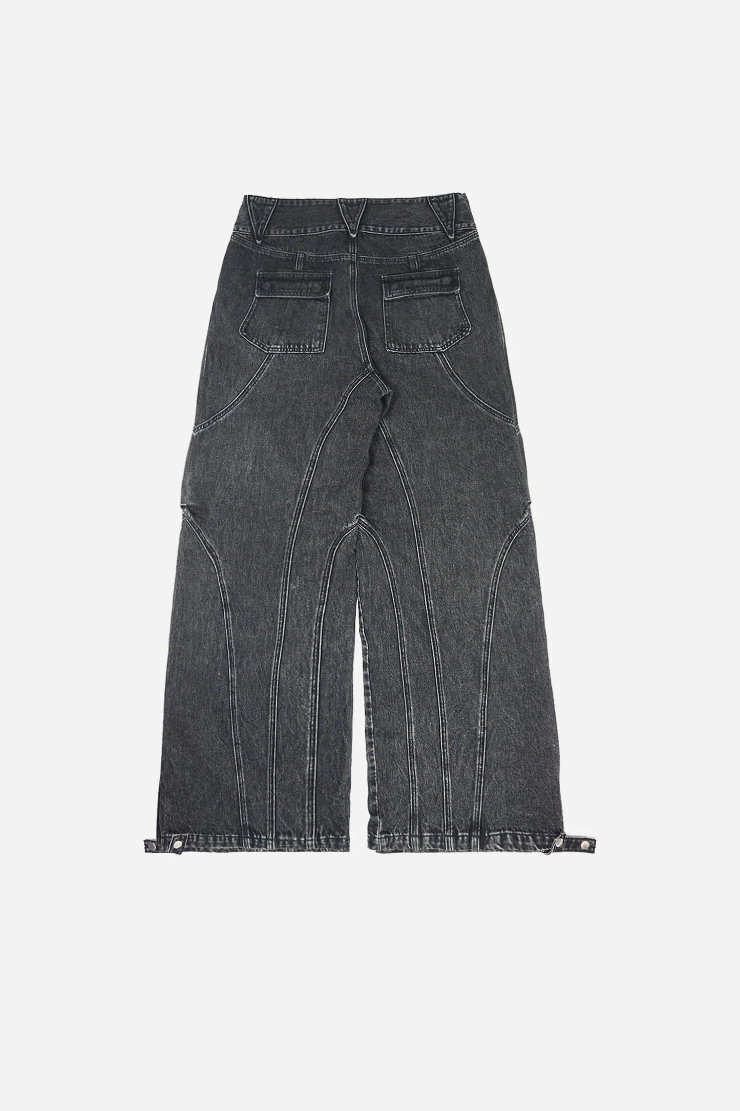 Circuit Denim - Charcoal - Flat 2