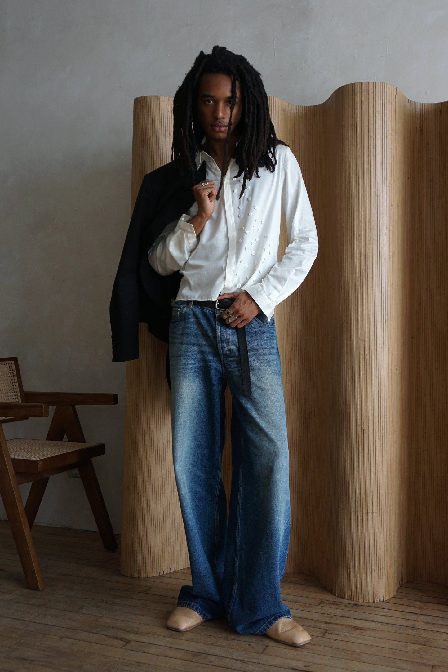 Constellation Collared Shirt