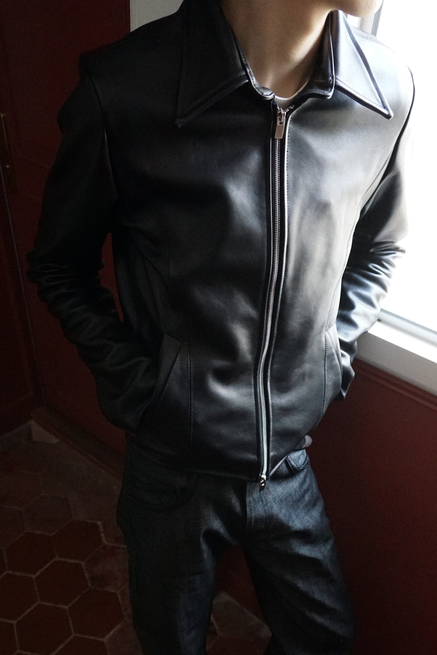 'Tenant' Leather Jacket
