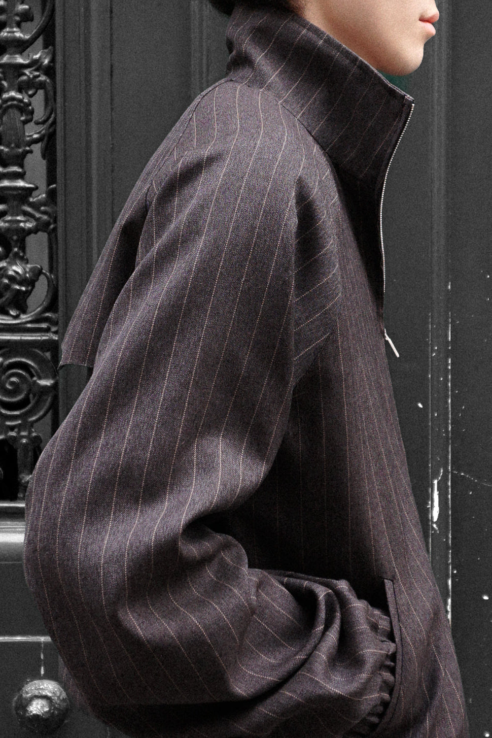'Haruto' Wool Track Jacket