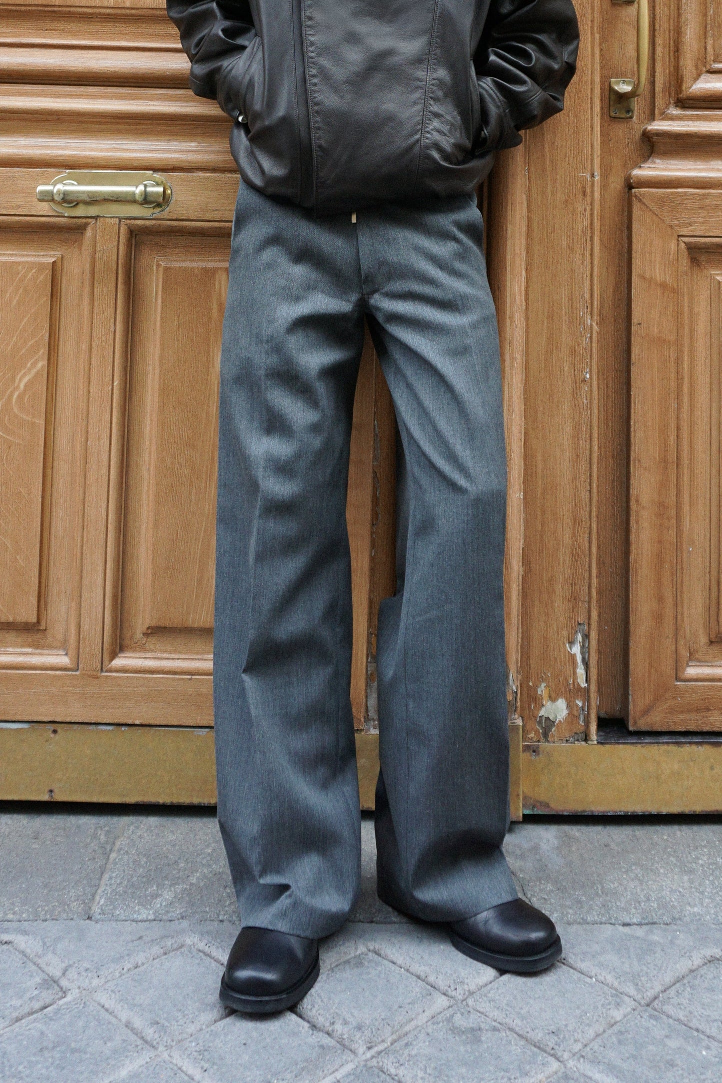 'Shigoto' Wool Carpenter Trousers