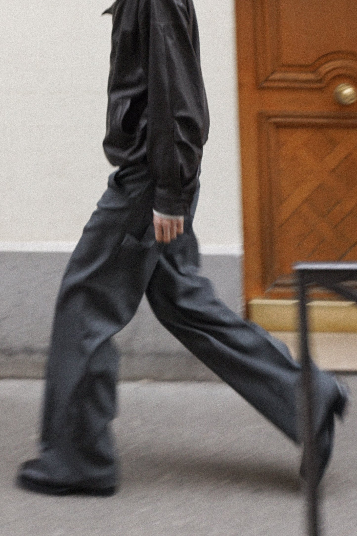 'Shigoto' Wool Carpenter Trousers