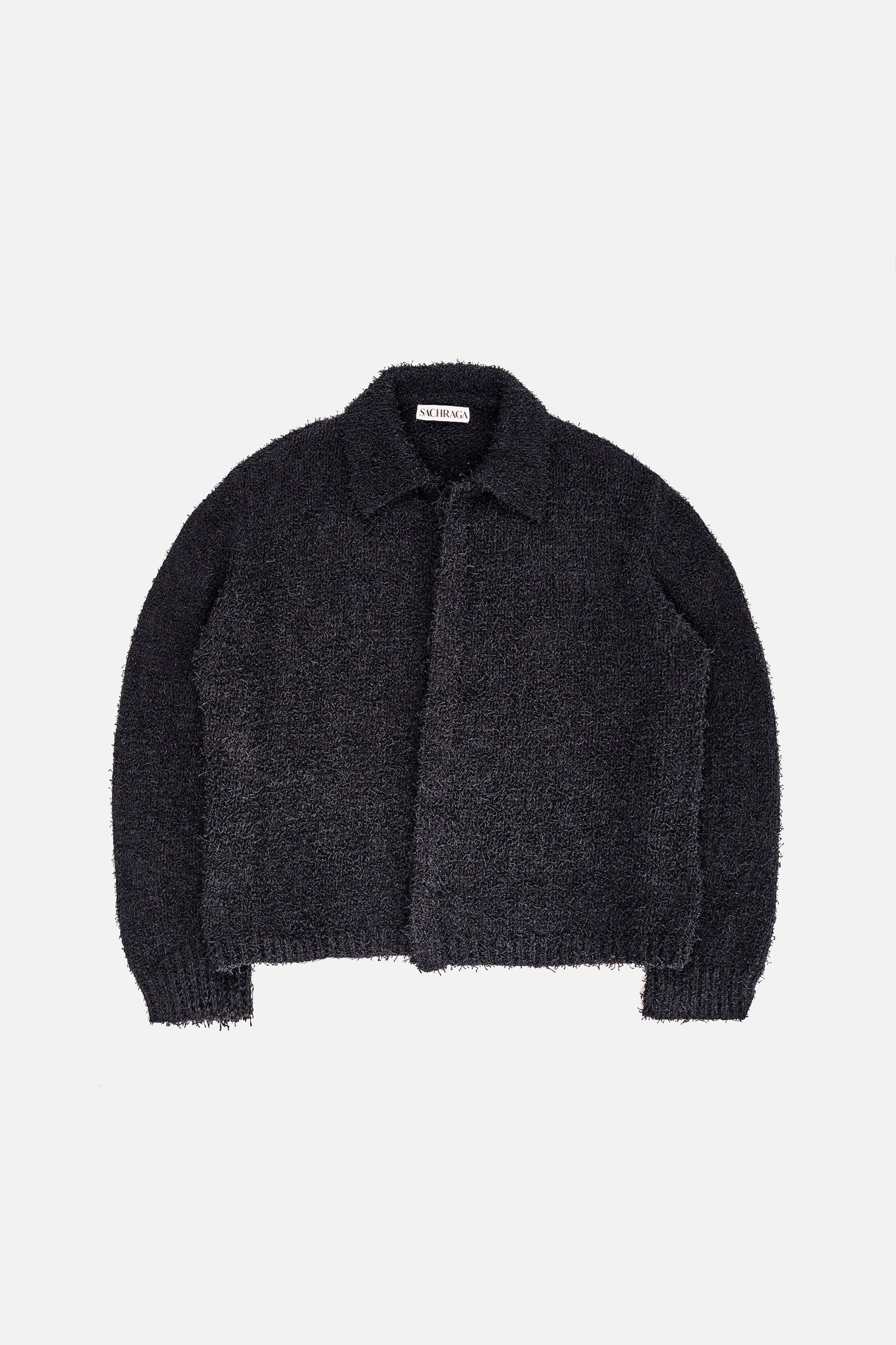 Fringe Knitted Heavyweight Cardigan