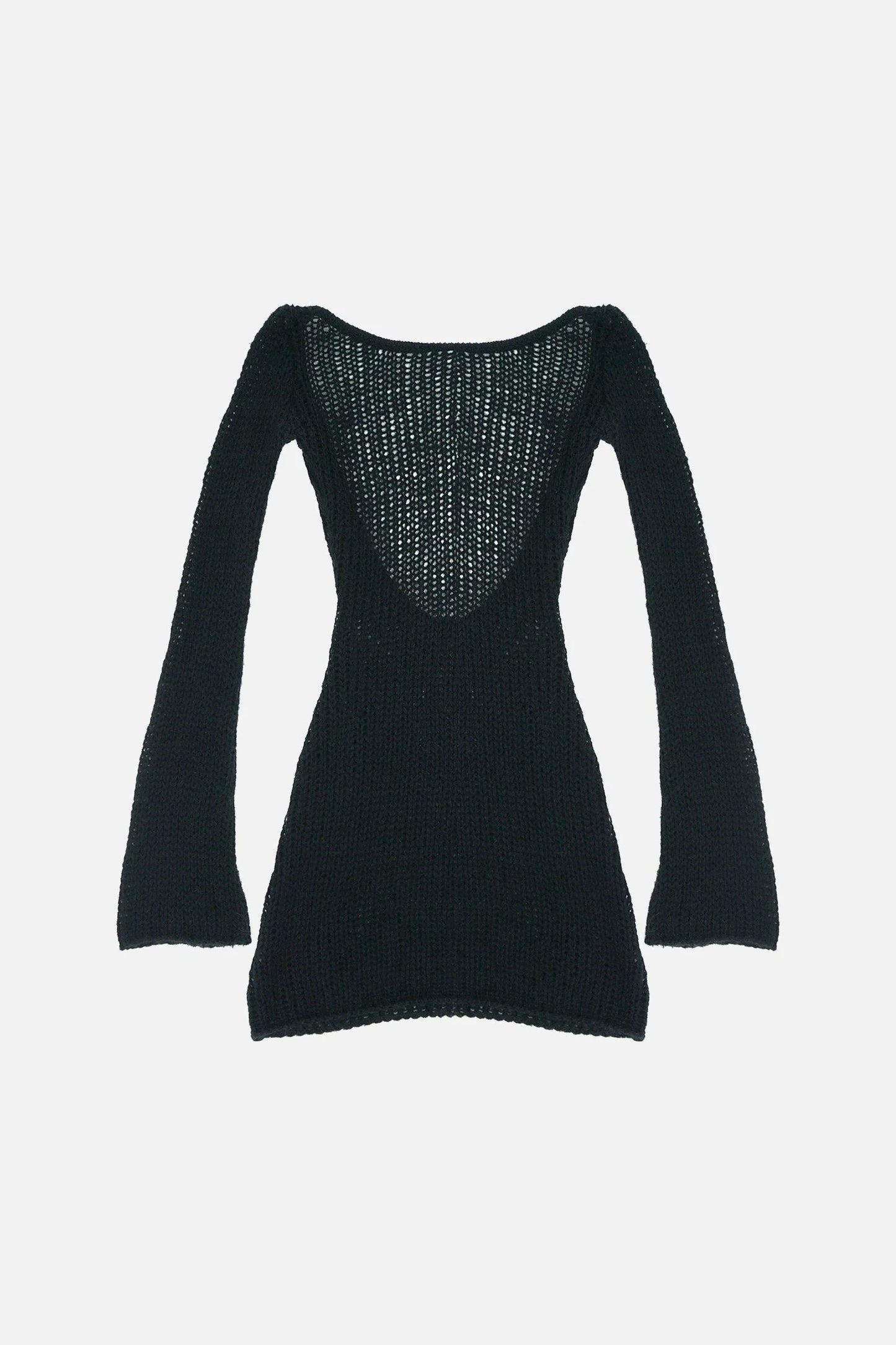 Loose-Gauge Backless Dress Sachraga Loose-Gauge Backless Dress Sachraga