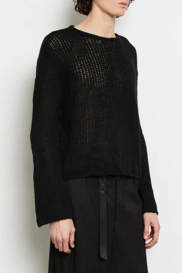 LooseGauge Sweater - Ink - On Fig 2