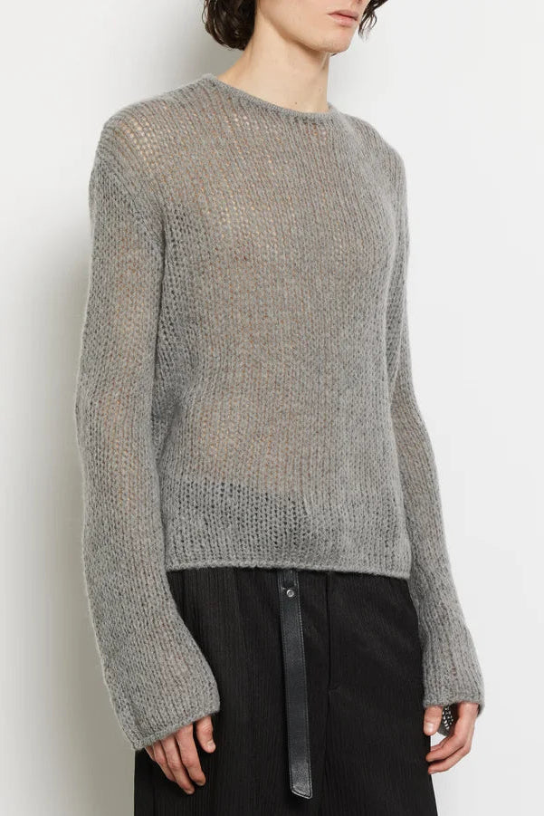 LooseGauge Sweater - Stone - On Fig 2
