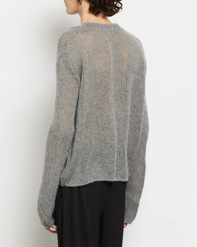 LooseGauge Sweater - Stone - On Fig 3