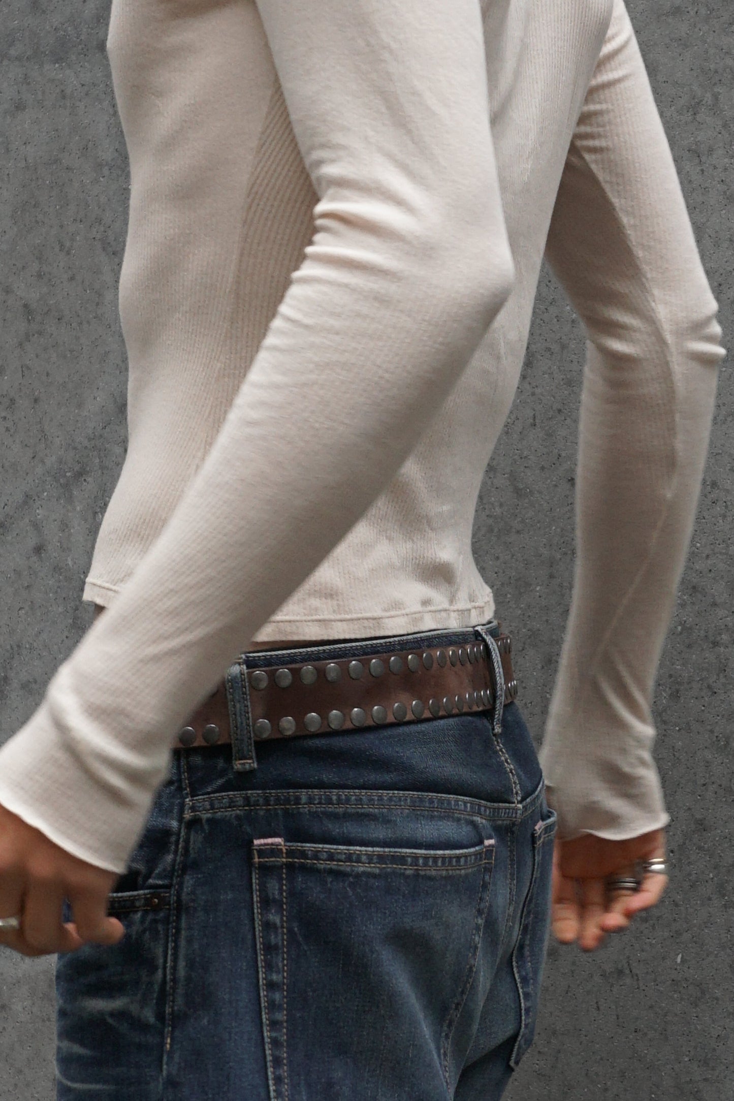 Nero Ribbed Henley