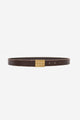 Yellow Brass | Brown Strap