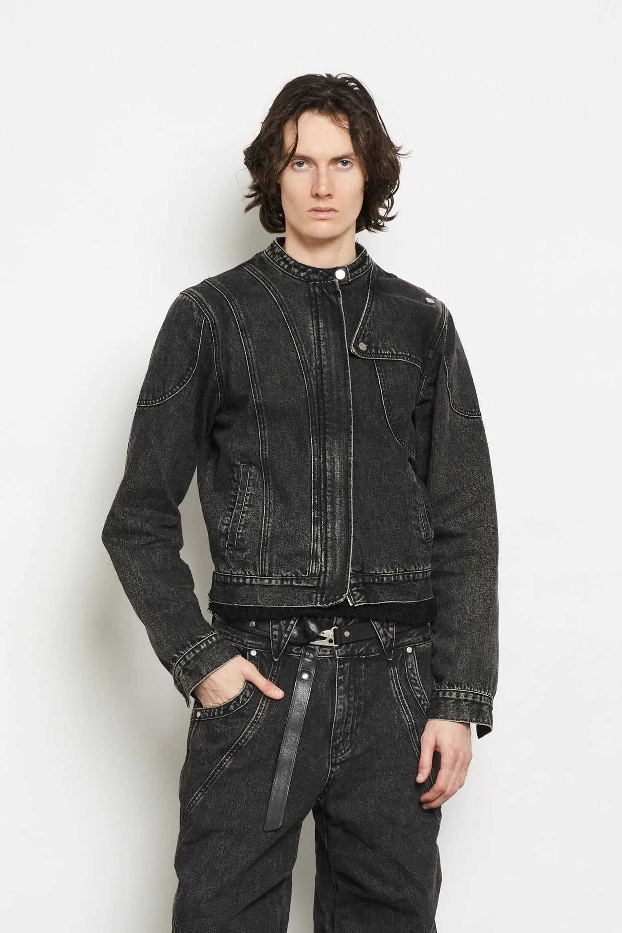 Circuit Denim Moto Jacket