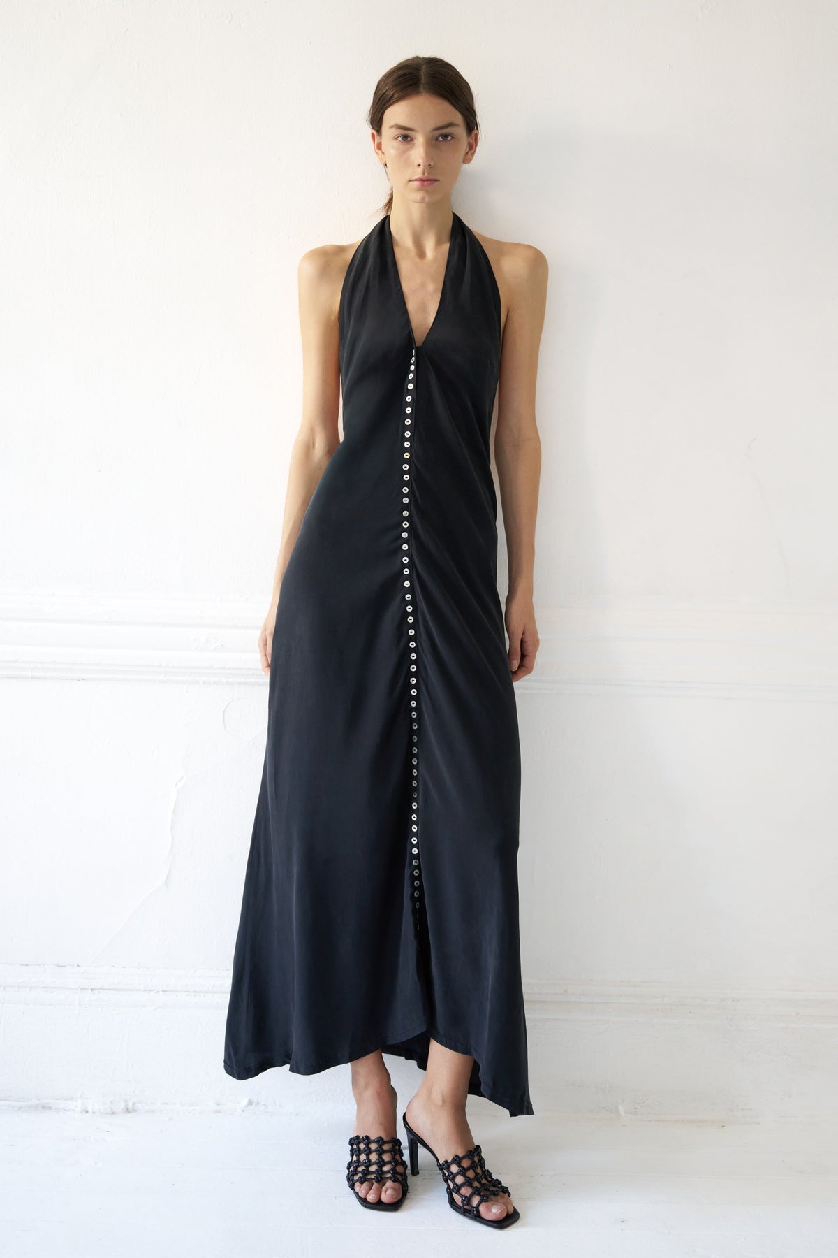 Selene Halter Maxi Dress
