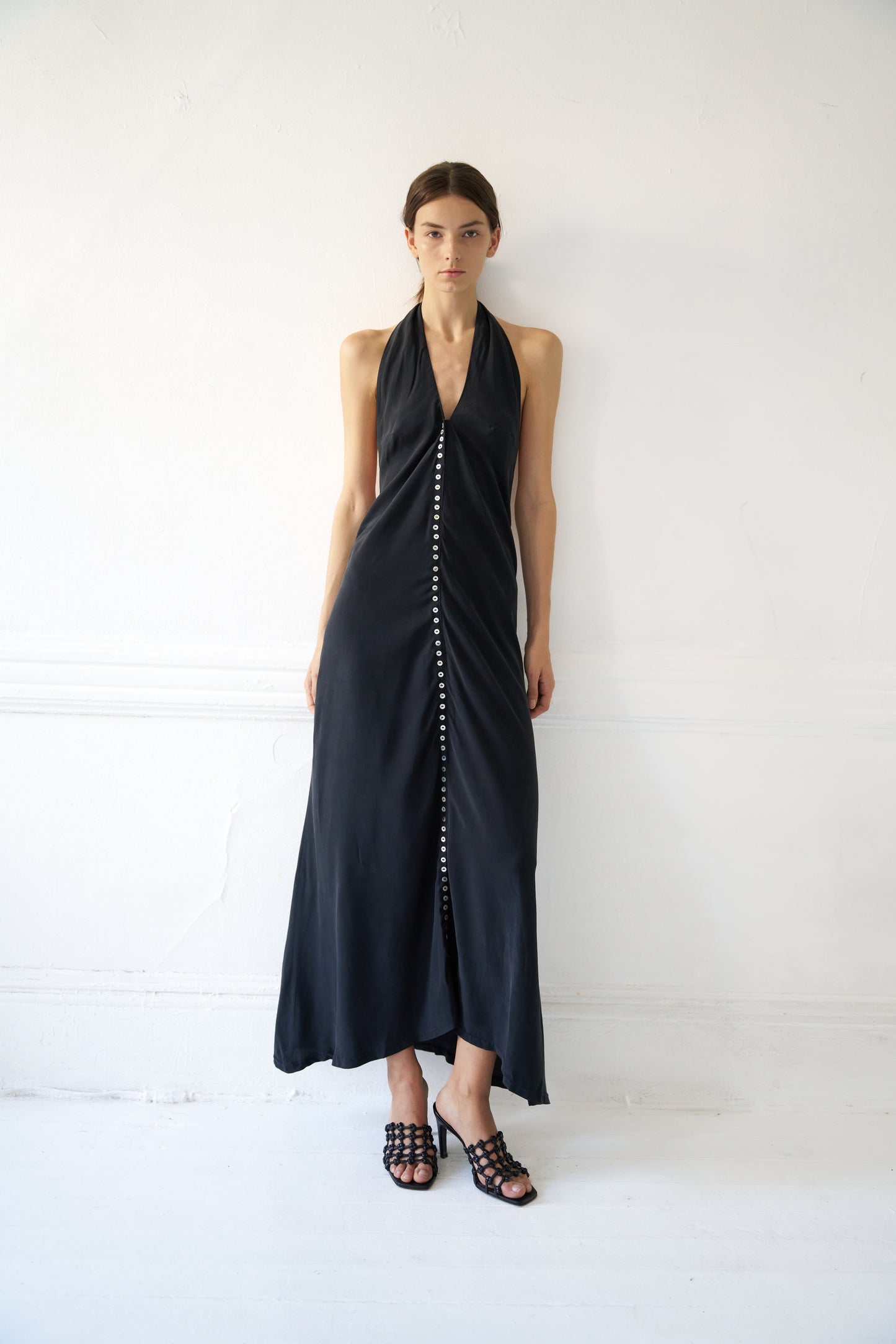 Selene Halter Top Maxi Dress
