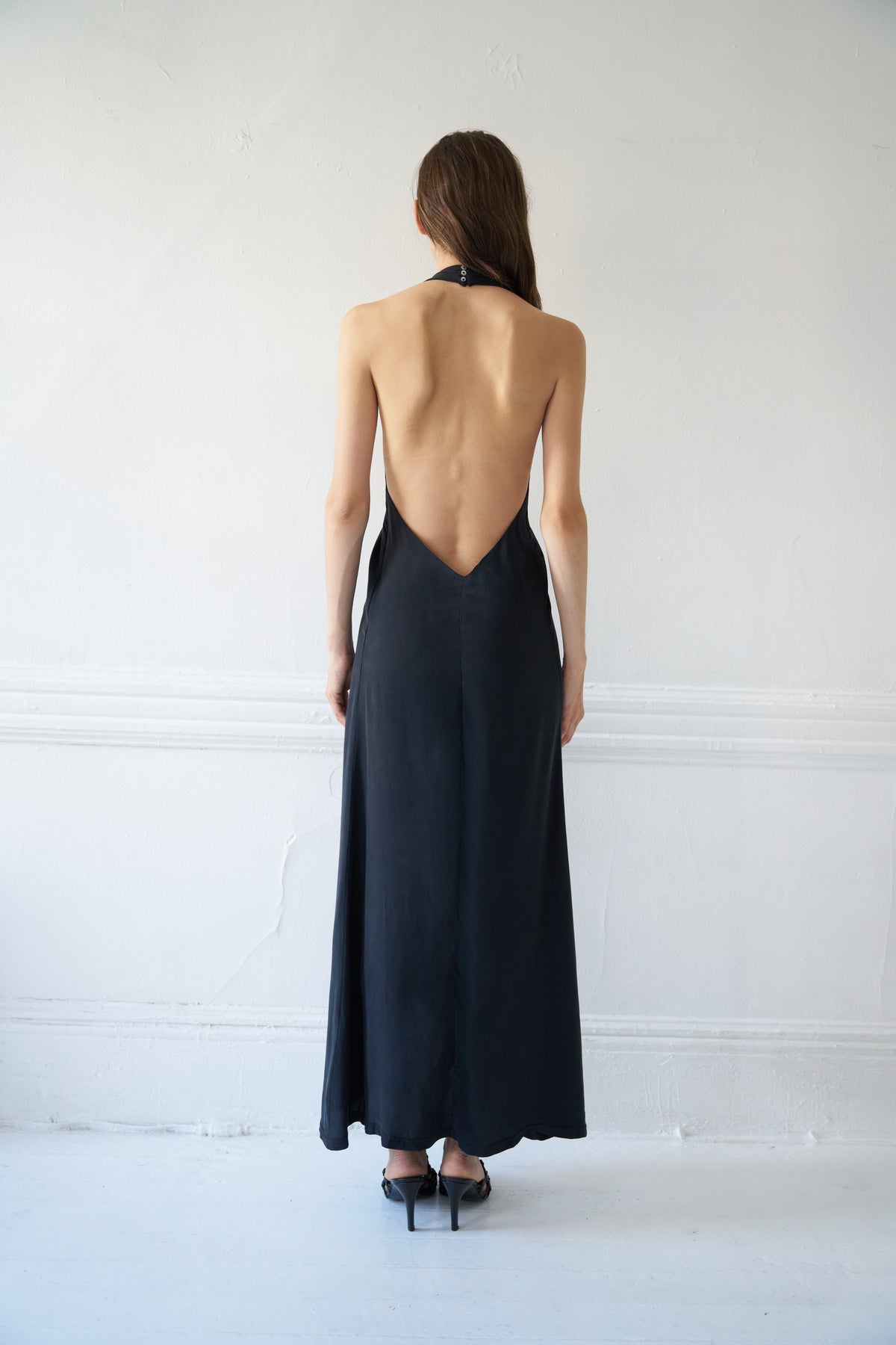 Selene Halter Maxi Dress