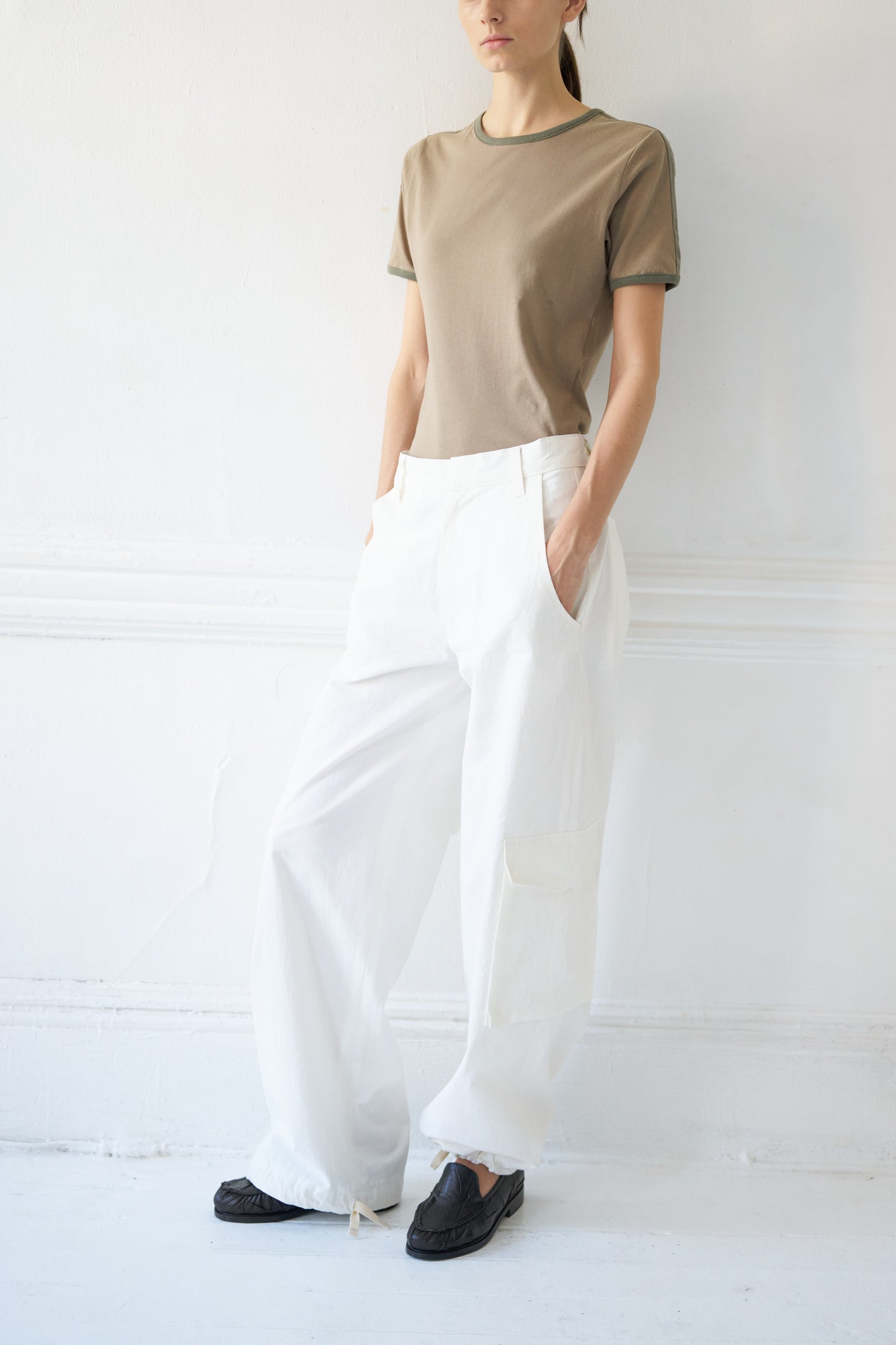 Stratus Japanese Silk Blend Cargo Pant
