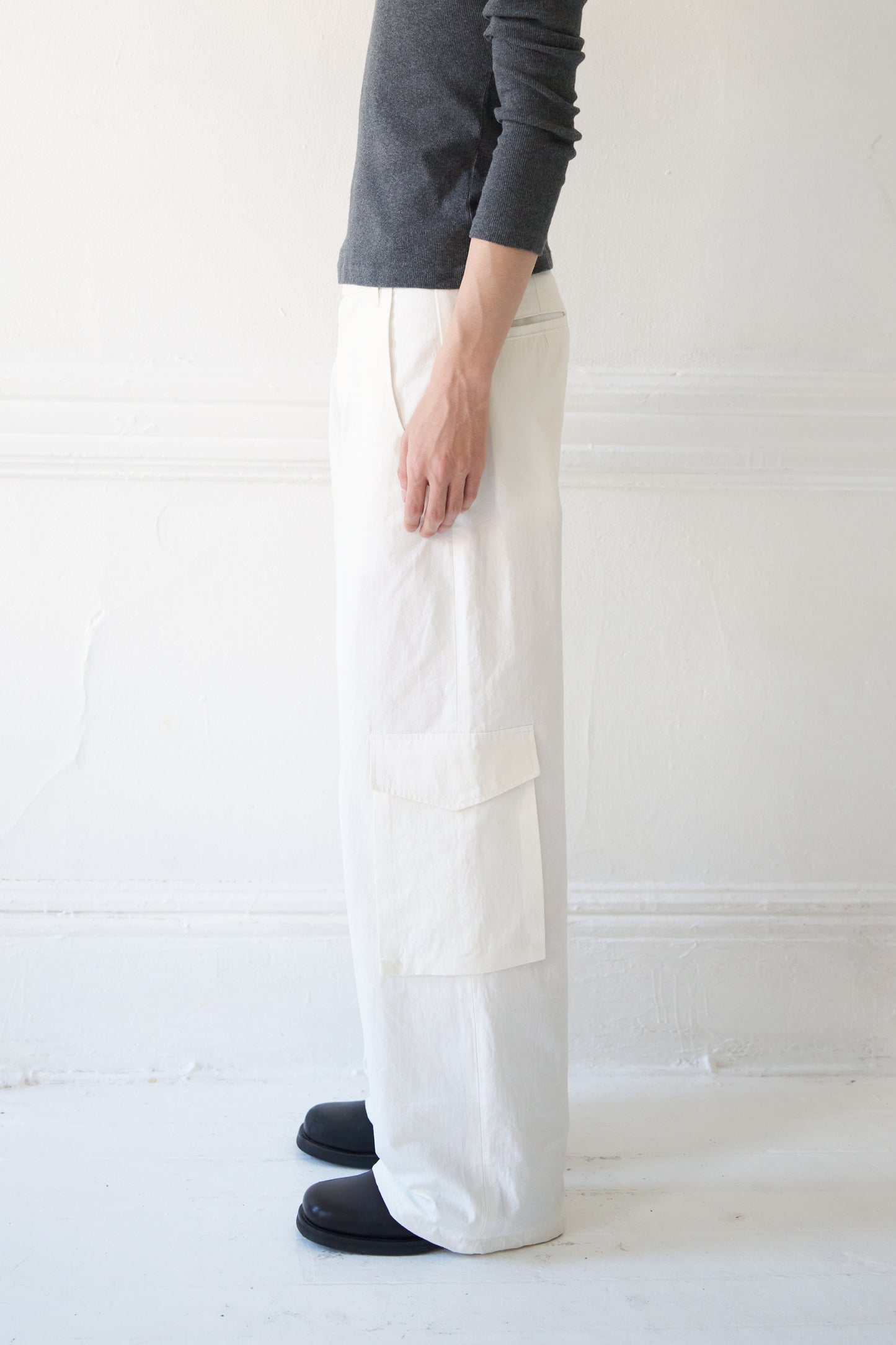 Stratus Japanese Silk Blend Cargo Pant