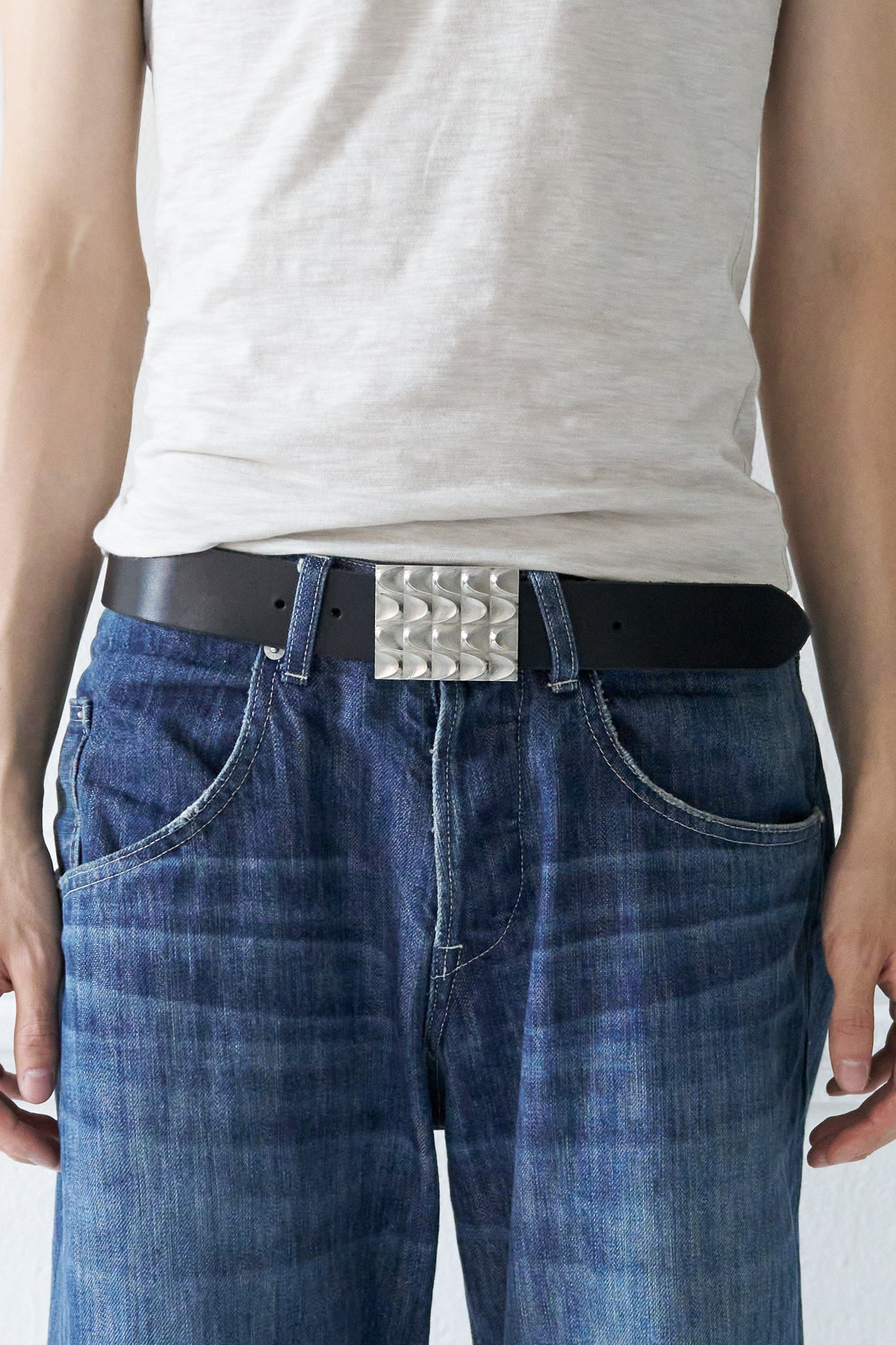 Eclipse Italian Leather Belt