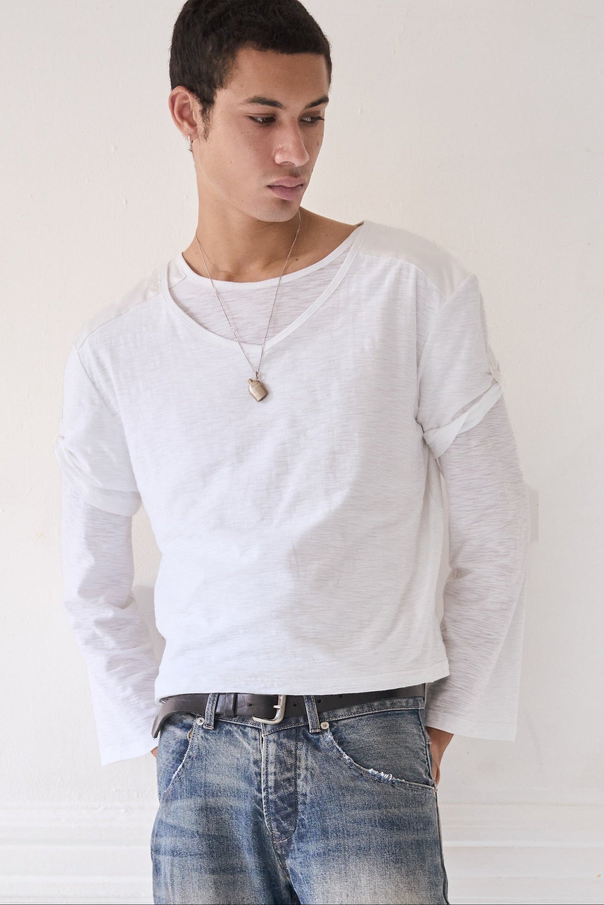 Aegis Japanese Slub Double-Layer T-Shirt