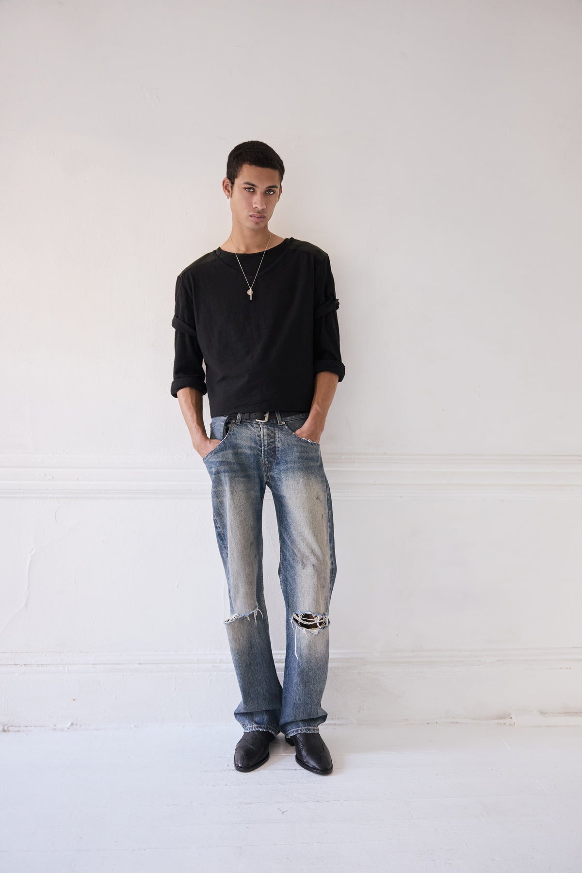 Aegis Japanese Slub Double-Layer T-Shirt