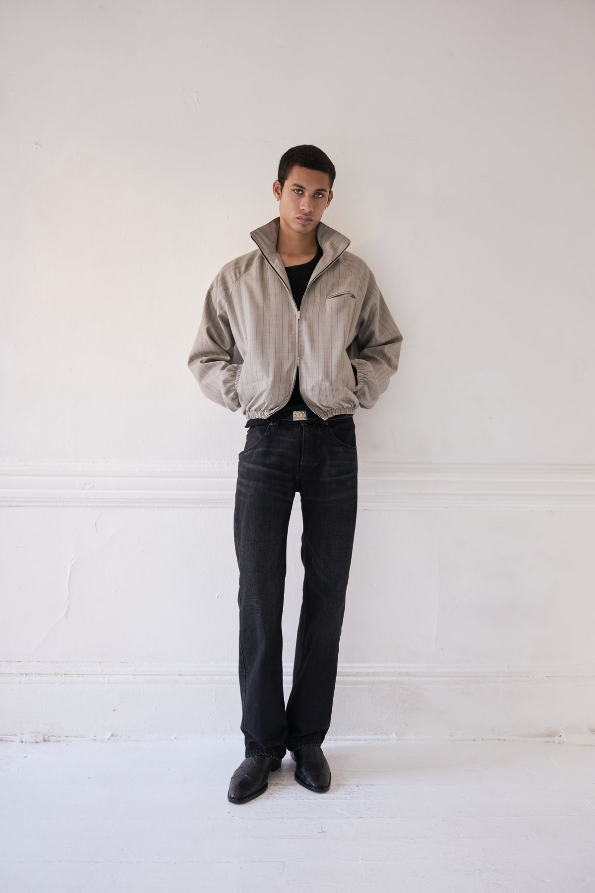 Haruto Japanese Wool Track Jacket
