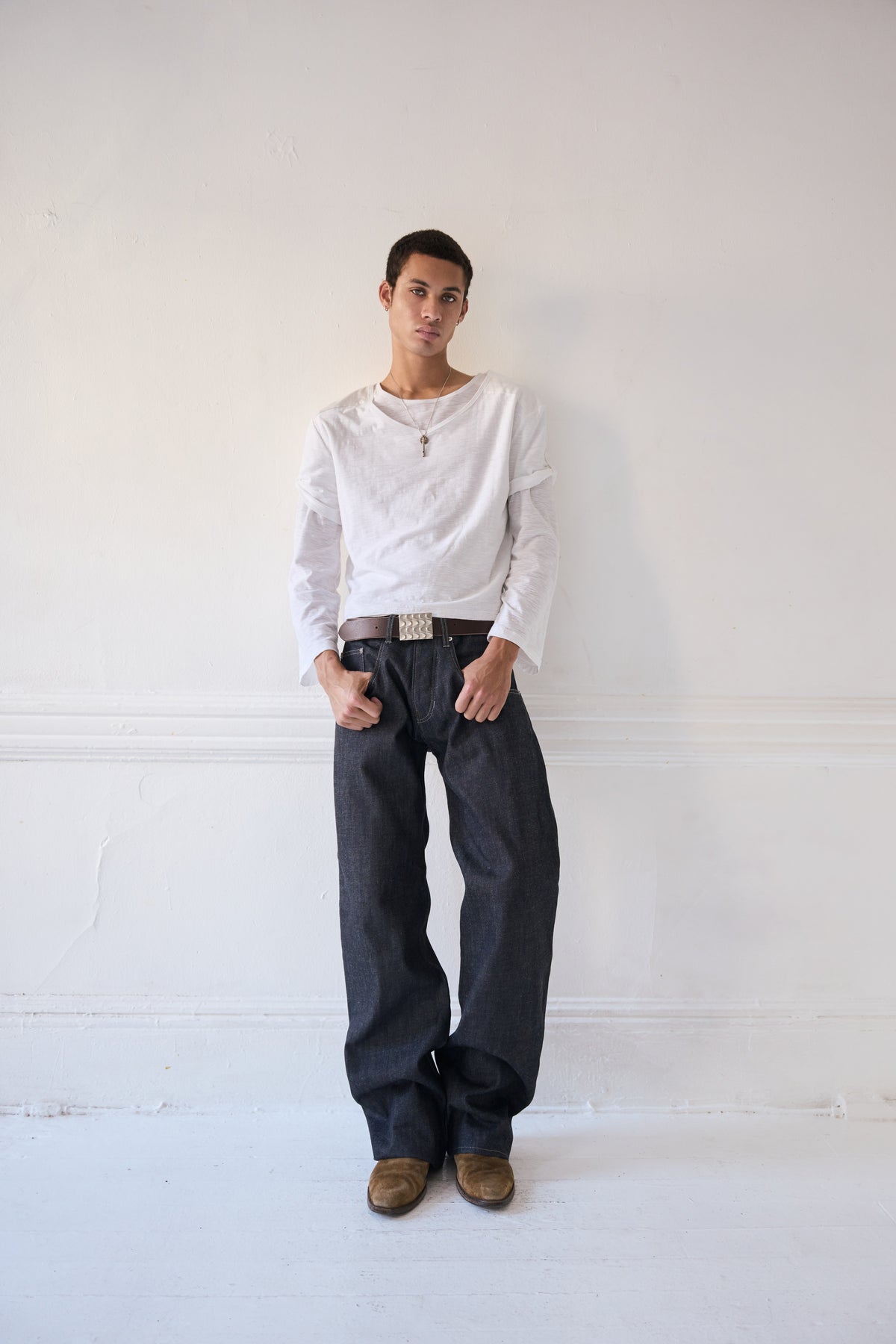 Aegis Japanese Slub Double-Layer T-Shirt