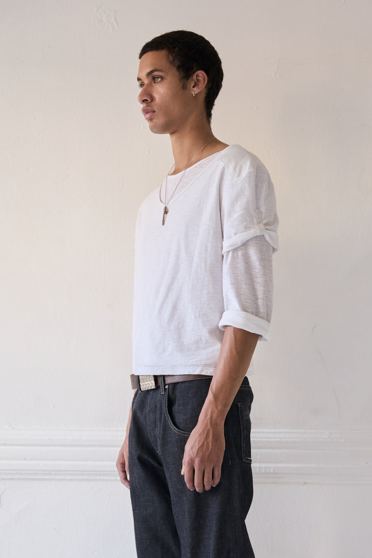 Aegis Japanese Slub Double-Layer T-Shirt