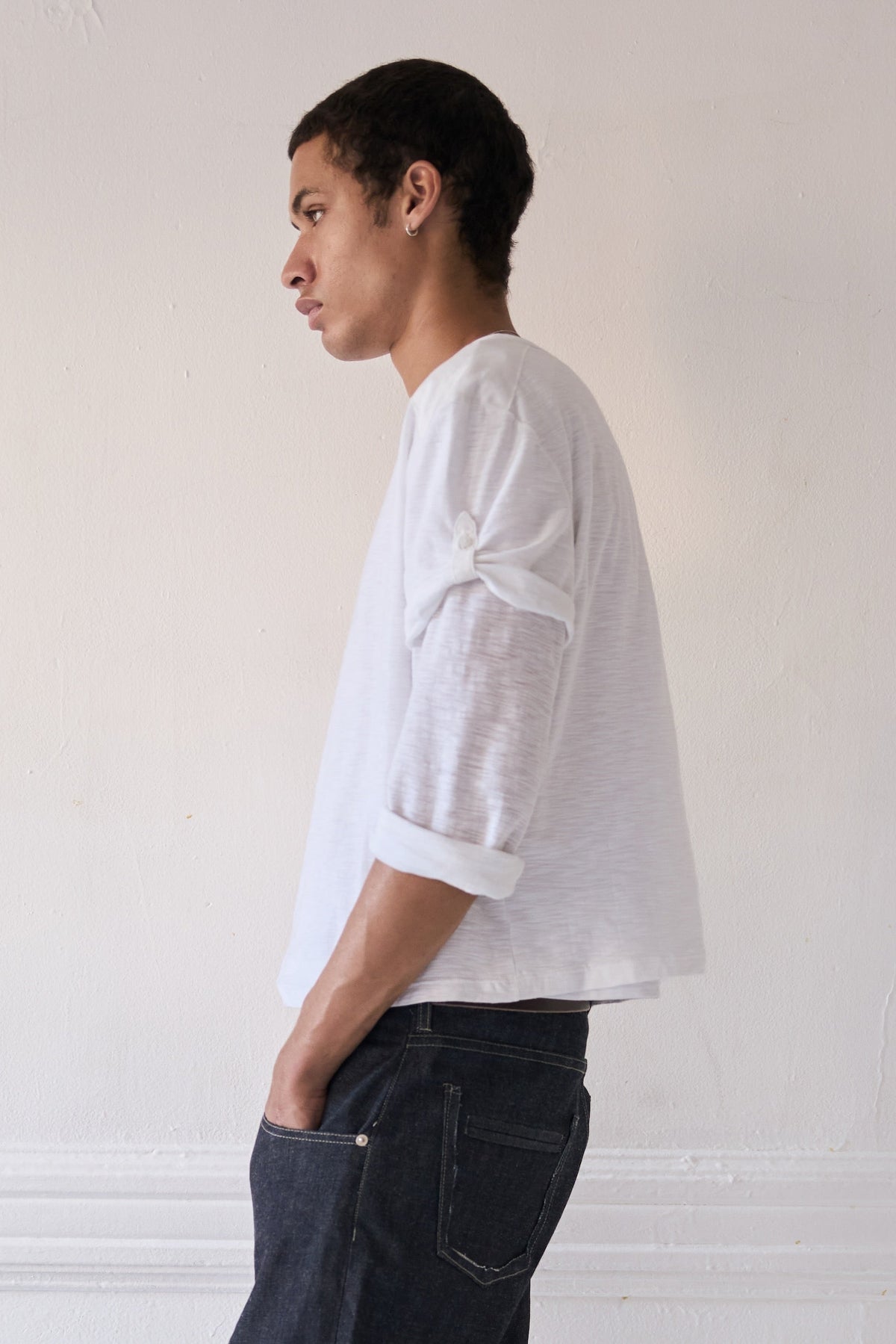 Aegis Japanese Slub Double-Layer T-Shirt
